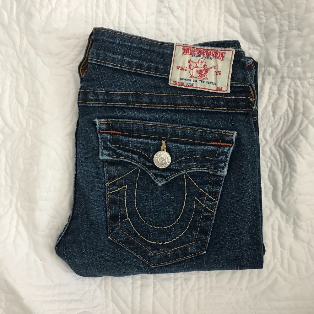 True Religion Julie Skinny Jeans size 27
